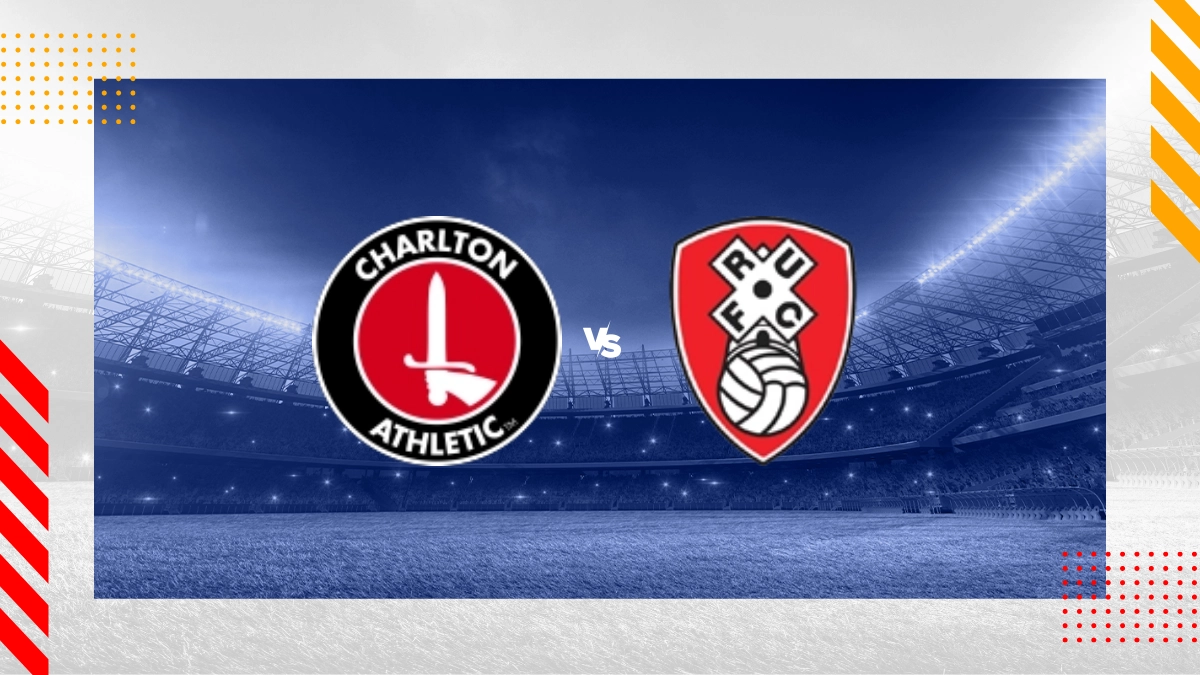 Charlton Athletic vs Rotherham Prediction