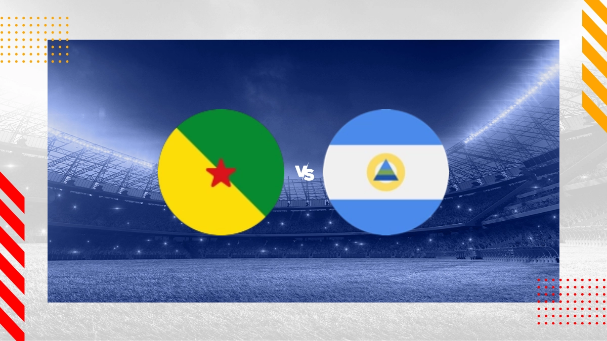 Pronóstico Guayana Francesa vs Nicaragua