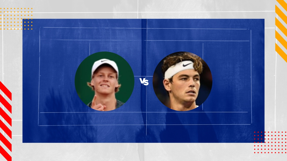 Jannik Sinner vs Taylor Fritz Prediction