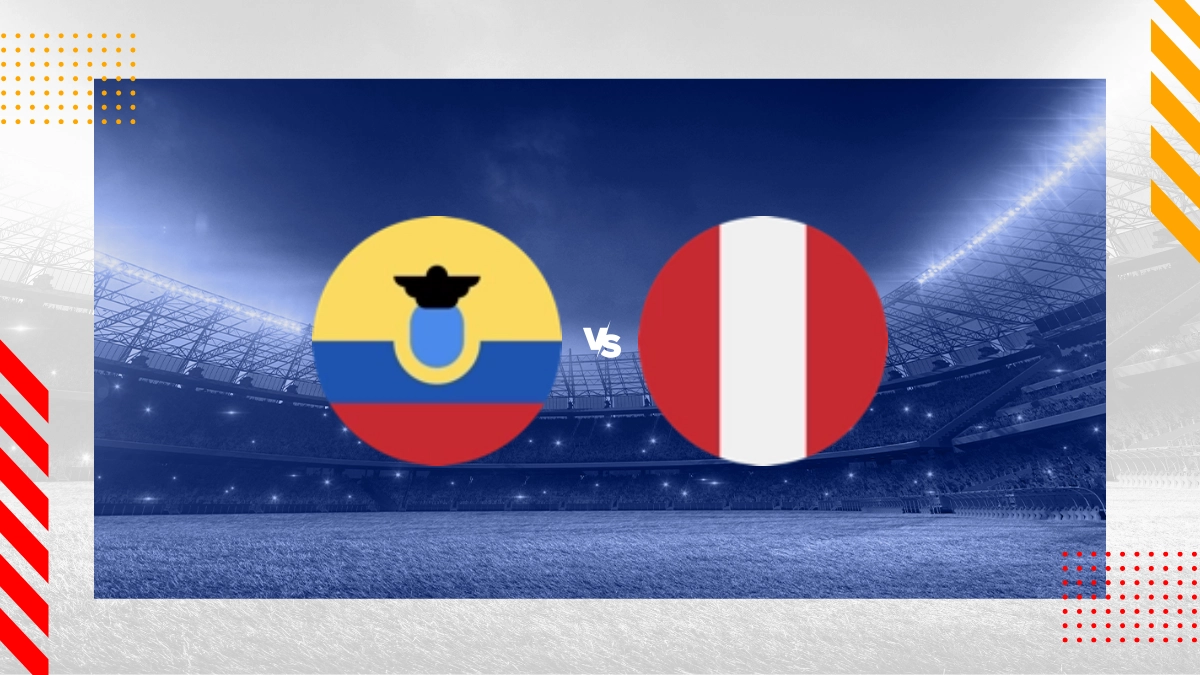 Pronóstico Ecuador vs Perú