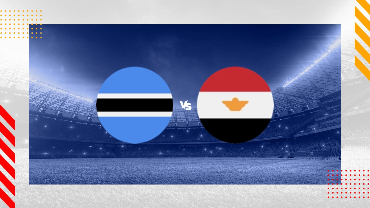 Botswana vs Egypt Prediction