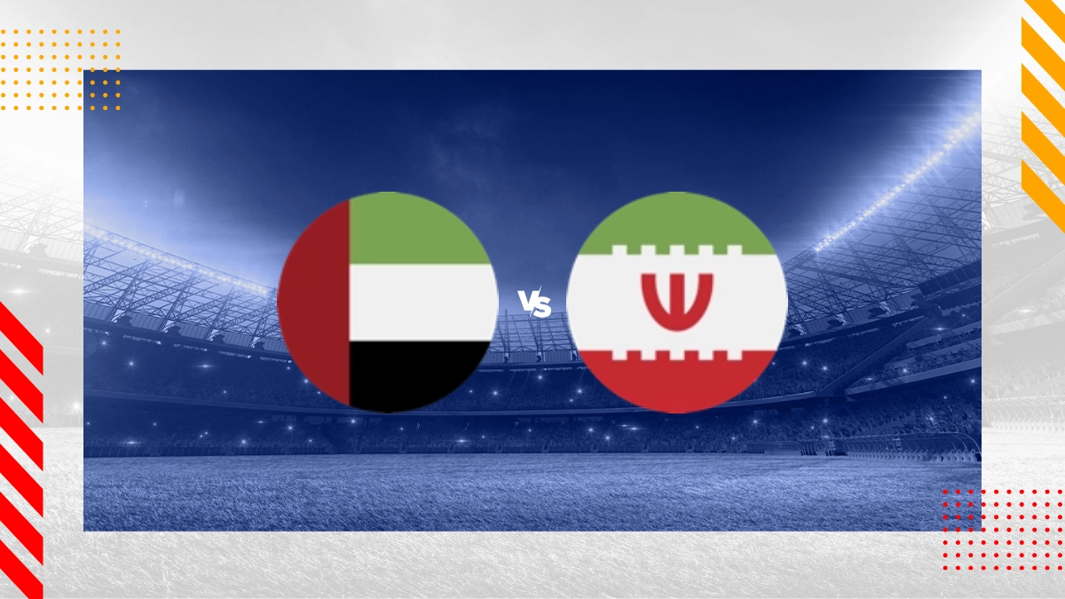 Pronóstico Emiratos Árabes Unidos vs Irán