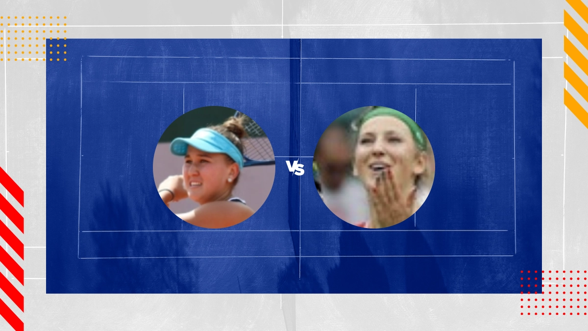 Pronostic Kamilla Rakhimova vs Victoria Azarenka