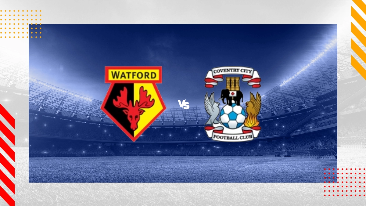 Pronostic Watford vs Coventry City