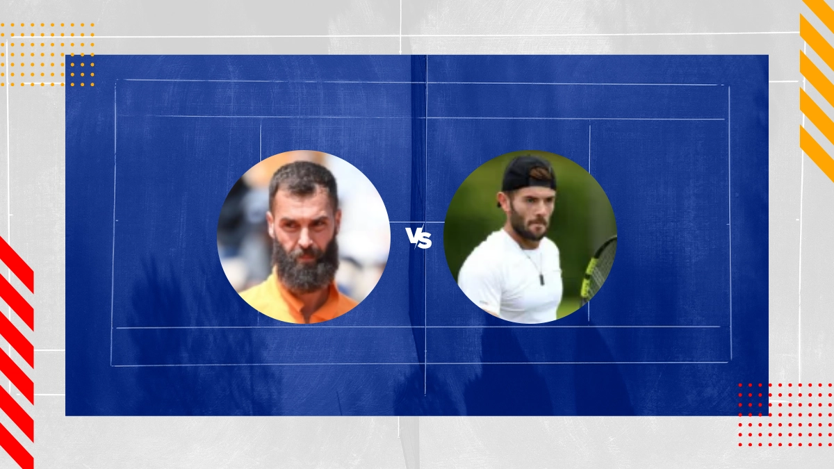 Palpite Benoit Paire vs Jacob Fearnley