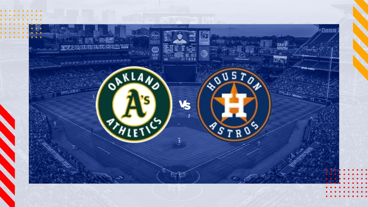 Athletics vs Houston Astros Picks