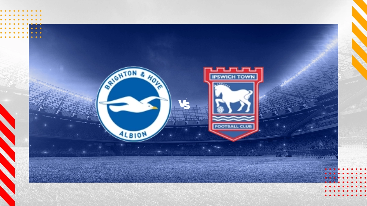 Pronostic Brighton vs Ipswich Town