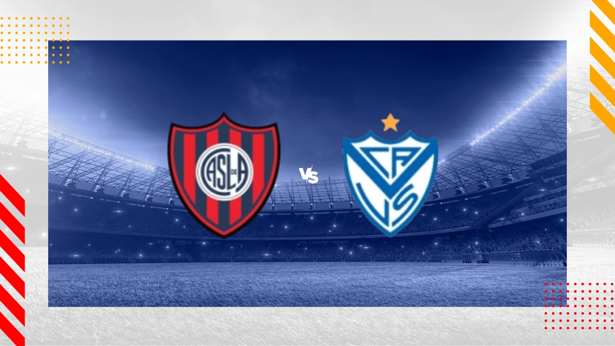 Pronóstico CA San Lorenzo De Almagro vs Vélez Sarsfield