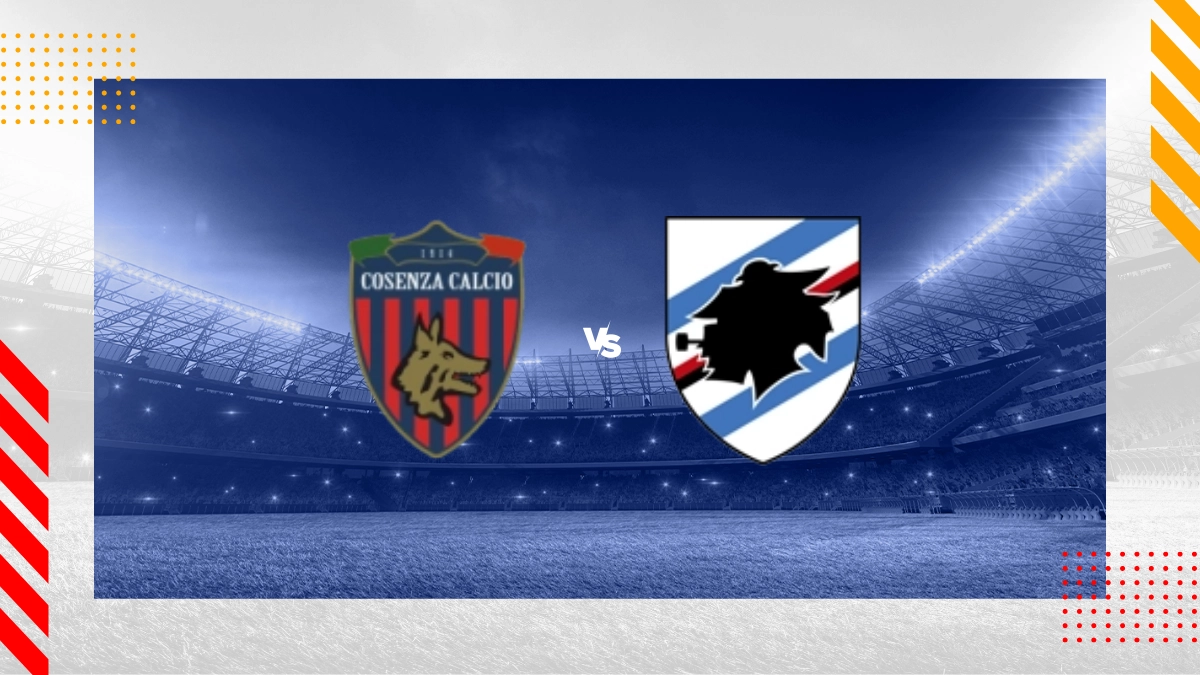 Pronostico Cosenza vs Sampdoria