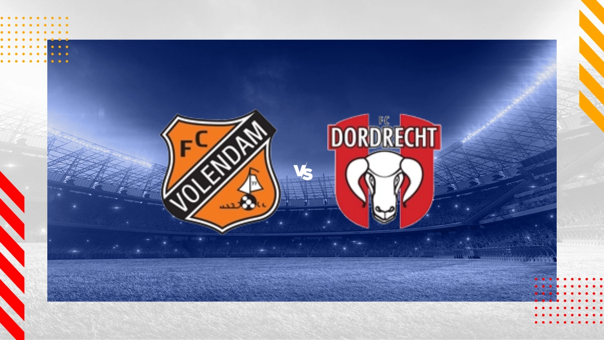 Voorspelling FC Volendam vs FC Dordrecht