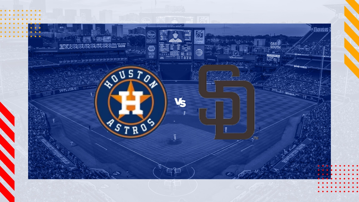 Houston Astros vs San Diego Padres Picks