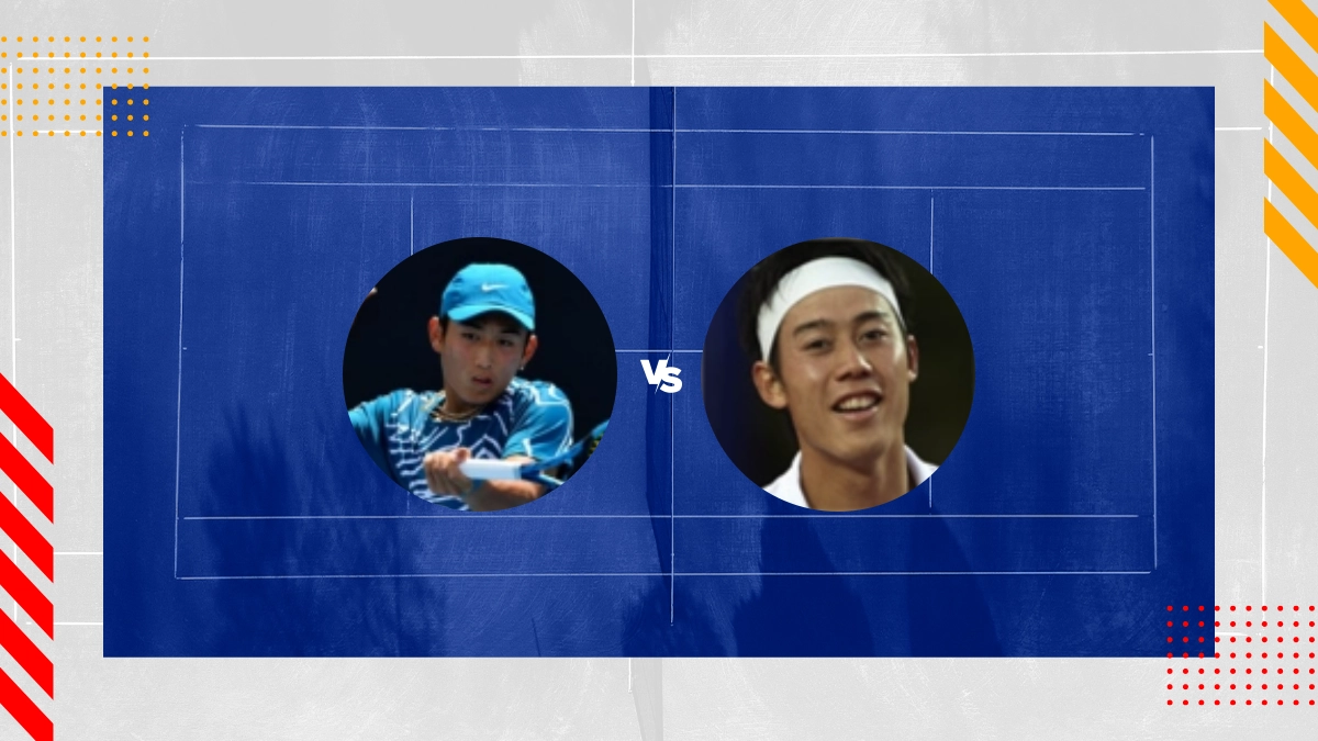 Prognóstico Juncheng Shang vs Kei Nishikori