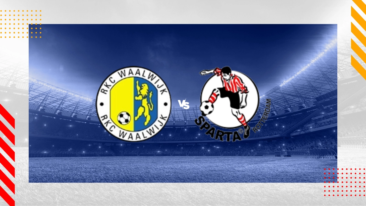 Voorspelling RKC Waalwijk vs Sparta Rotterdam