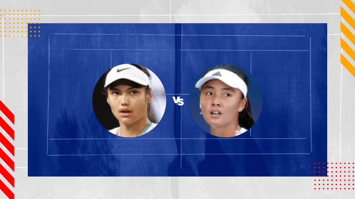 Pronostic Emma Raducanu vs Yue Yuan