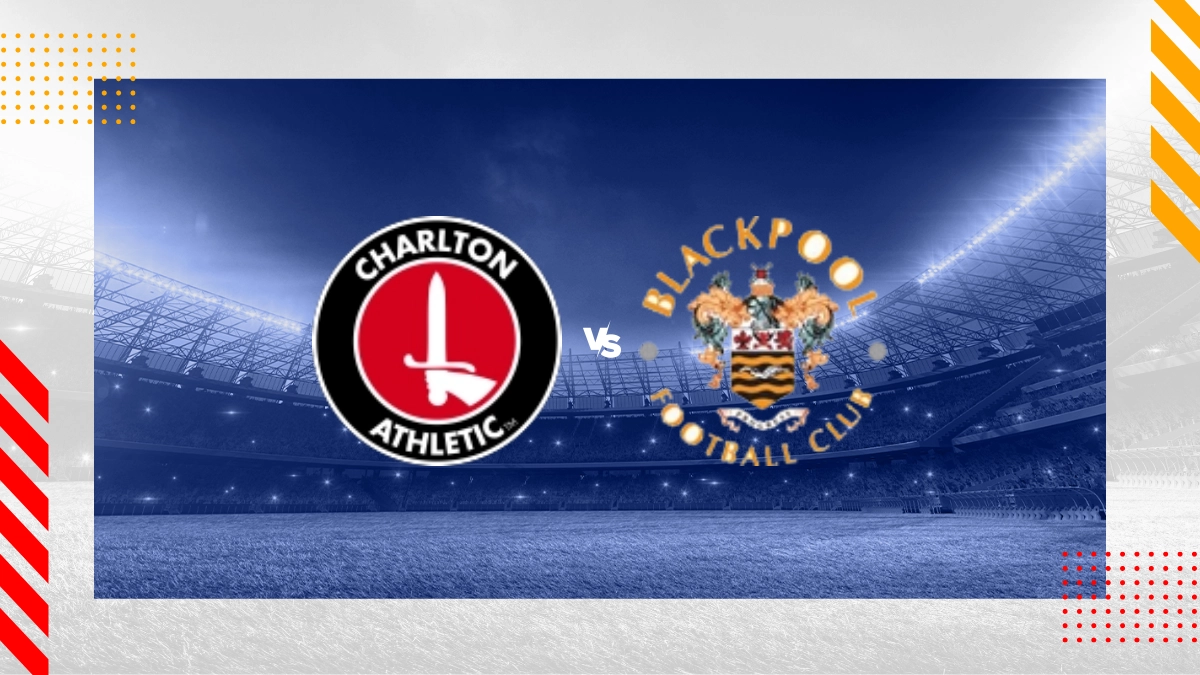 Charlton Athletic vs Blackpool Prediction