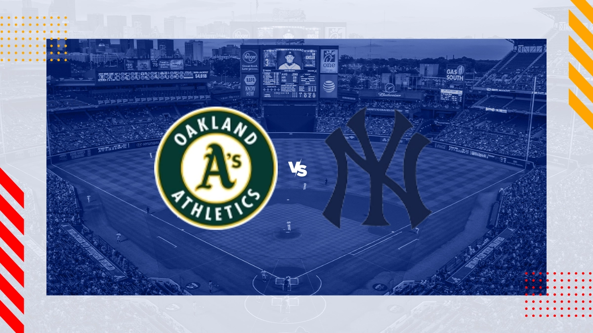 Pronóstico Oakland Athletics vs New York Yankees