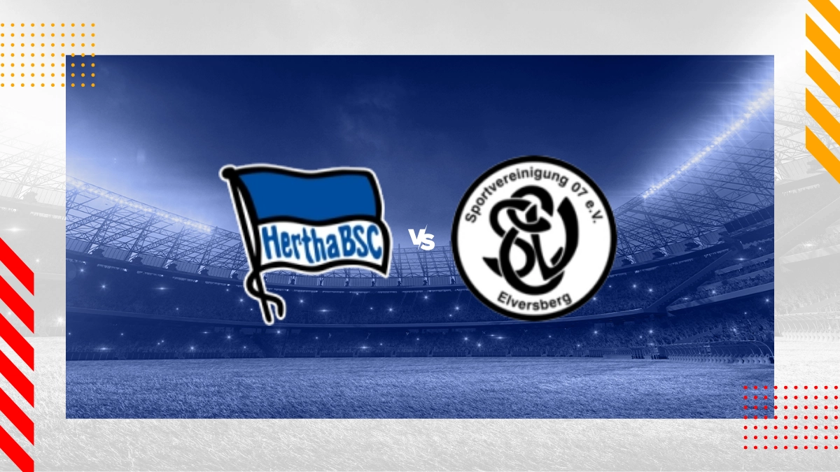 Hertha Berlín vs. SV 07 Elversberg Prognose