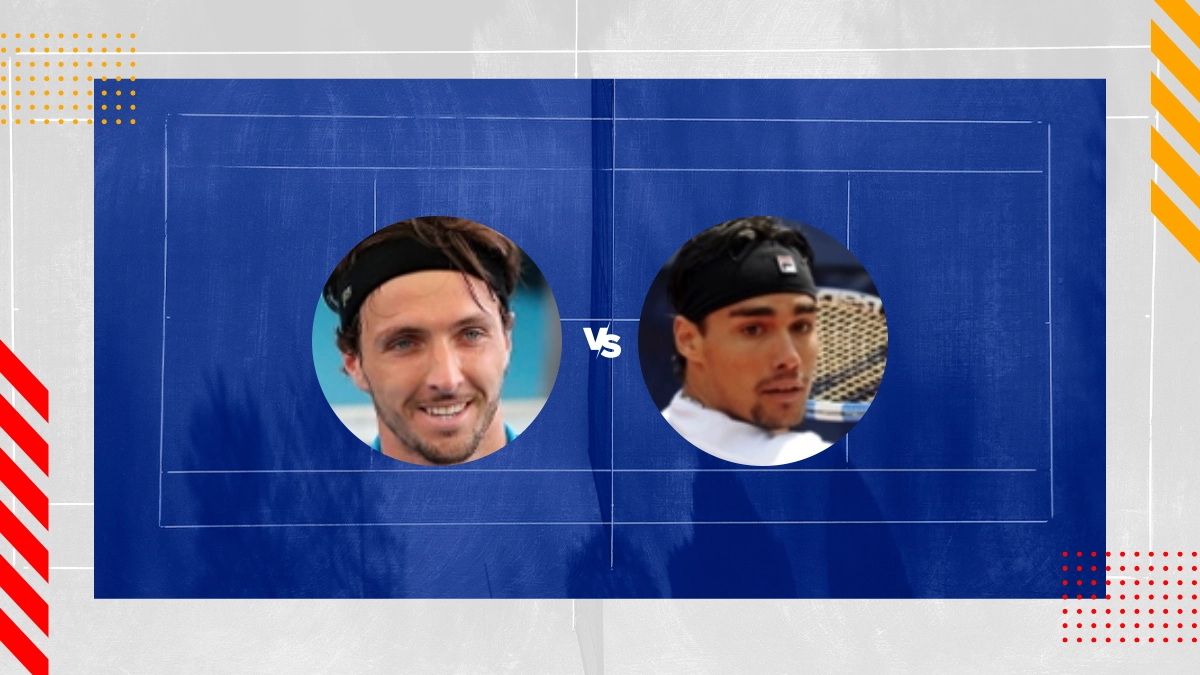 Prognóstico Arthur Rinderknech vs Fabio Fognini