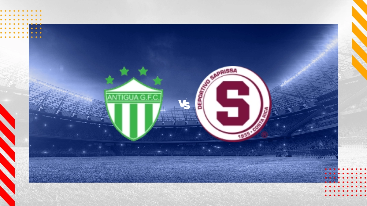 Pronóstico Antigua GFC vs Deportivo Saprissa