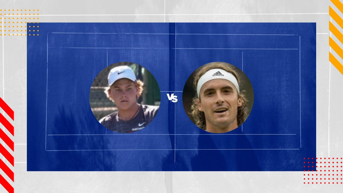 Pronostic Alex Michelsen vs Stefanos Tsitsipas