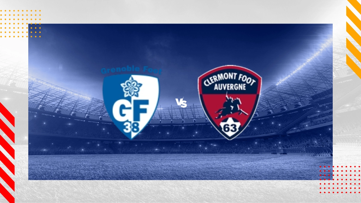 Pronostic Grenoble Foot vs Clermont