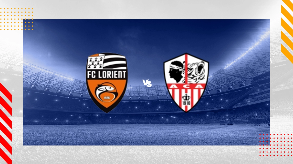 Pronostic Lorient vs AC Ajaccio