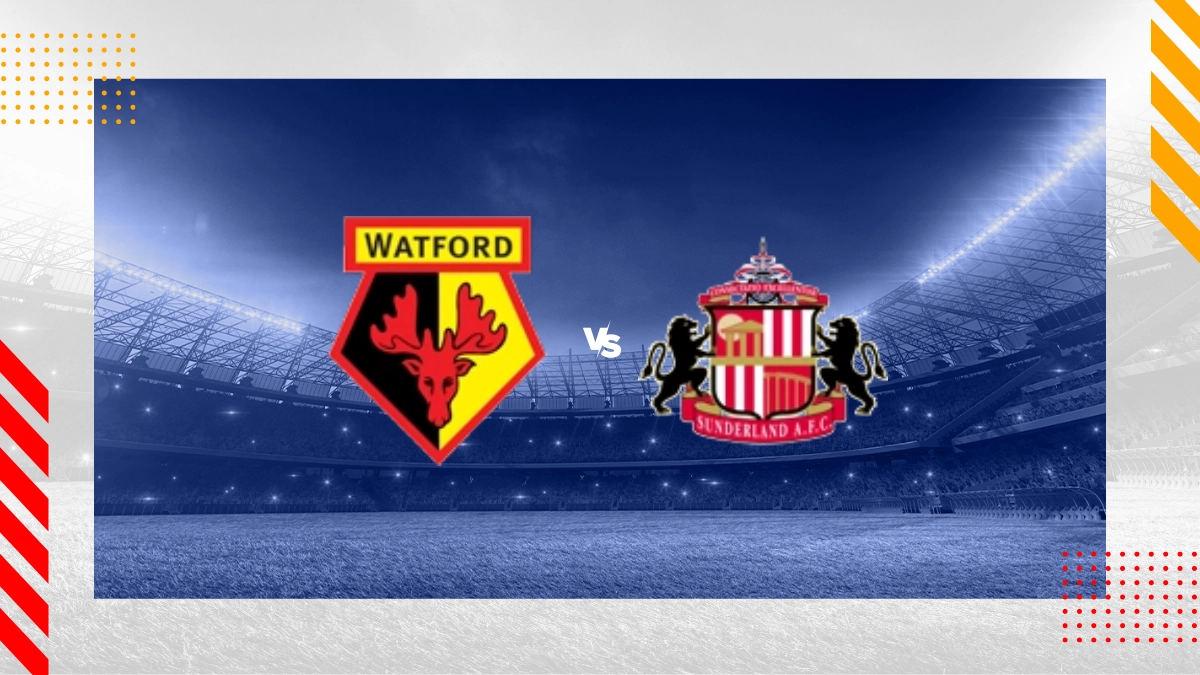 Pronostic Watford vs Sunderland