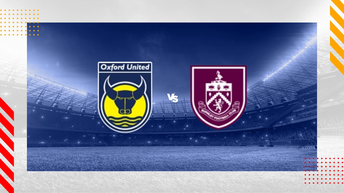 Pronostic Oxford United vs Burnley