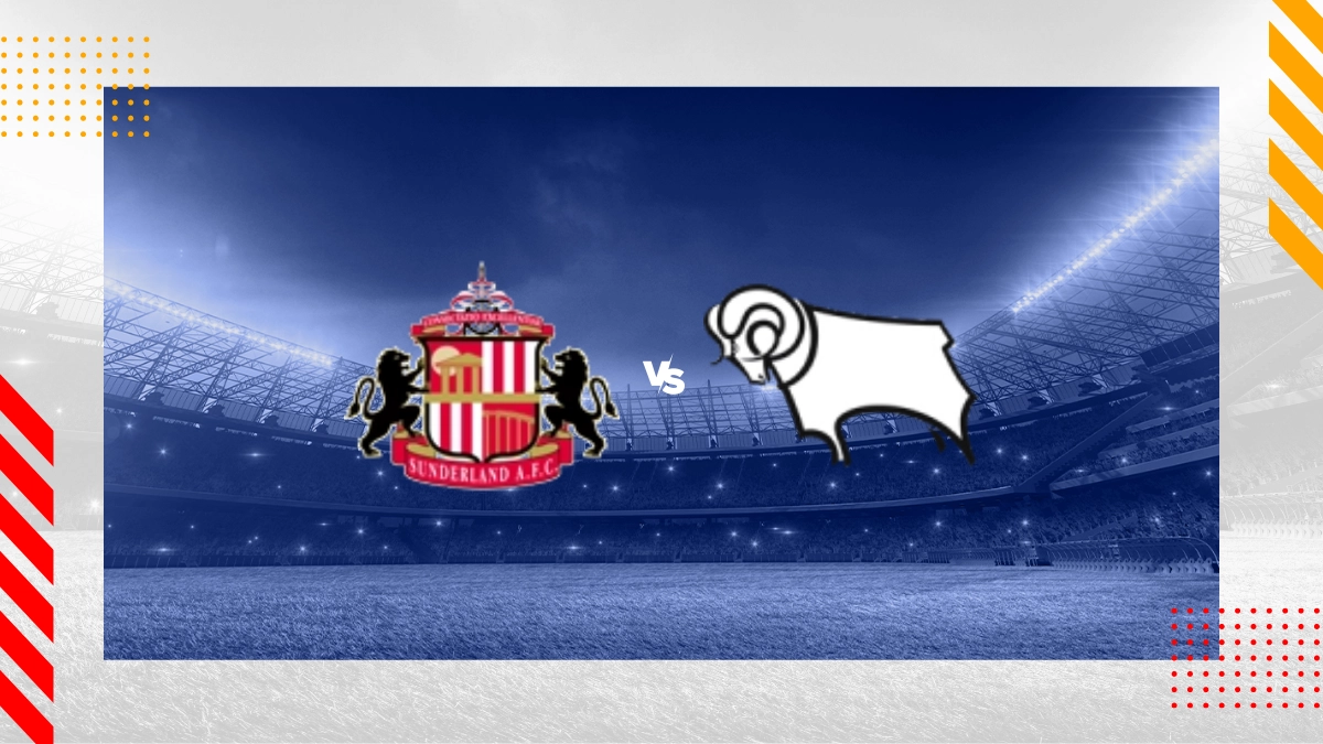 Pronostic Sunderland vs Derby County