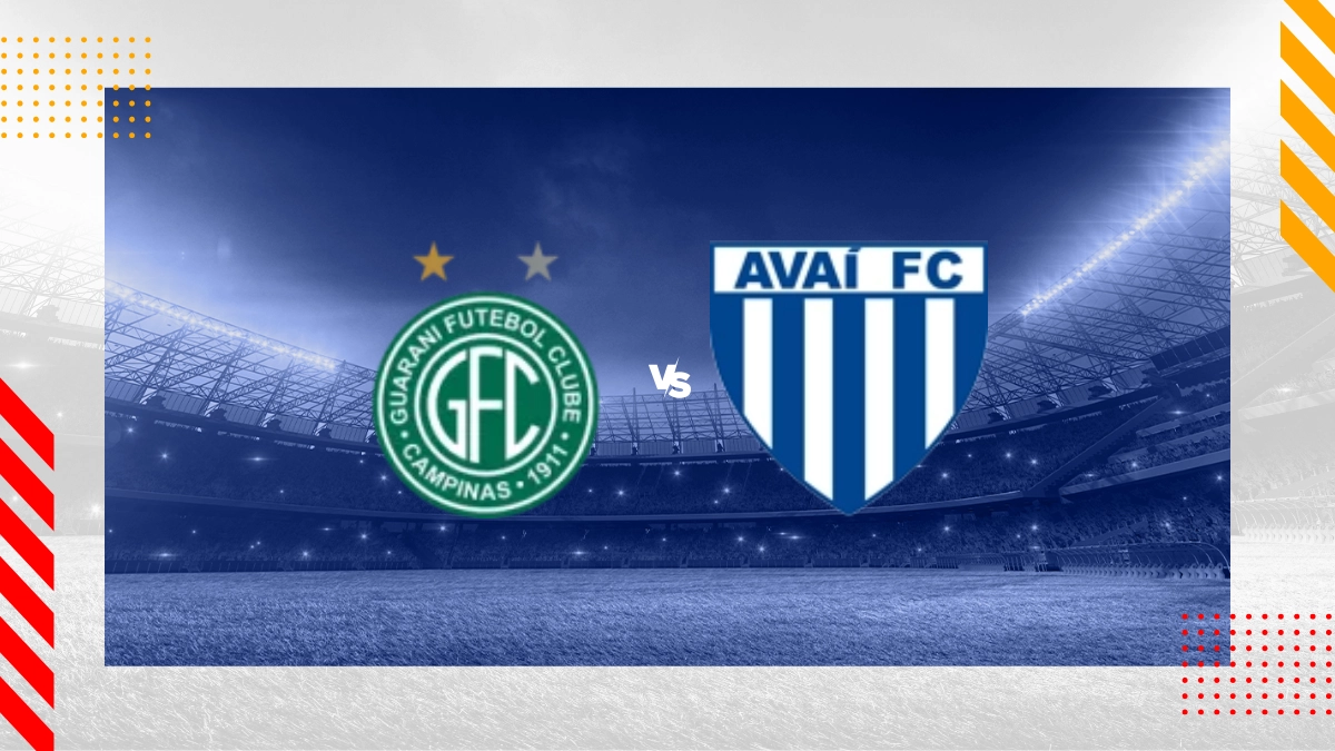 Palpite Guarani vs Avaí