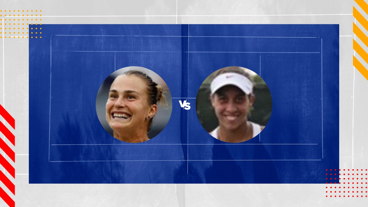 Aryna Sabalenka vs Madison Keys Prediction