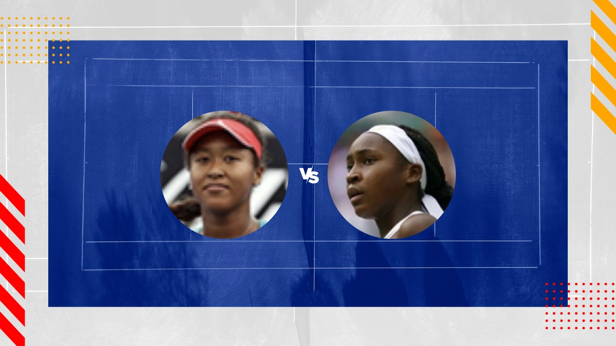 Pronostic Naomi Osaka vs Cori Gauff