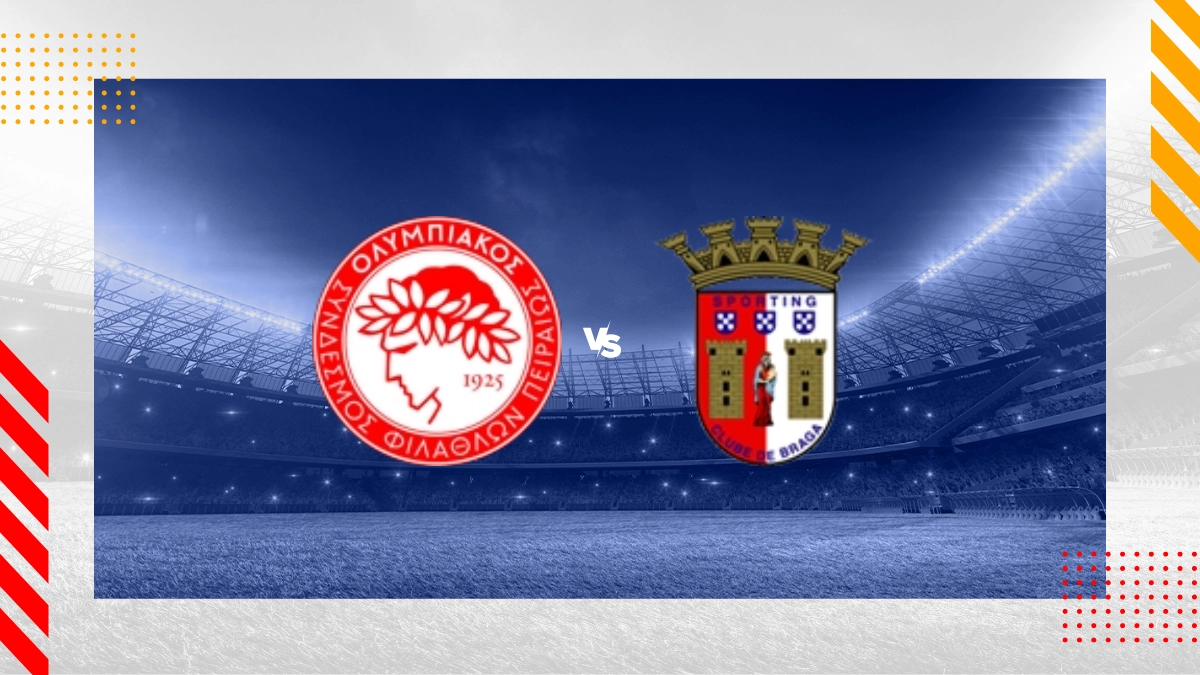 Pronóstico Olympiacos Pireo vs SC Braga