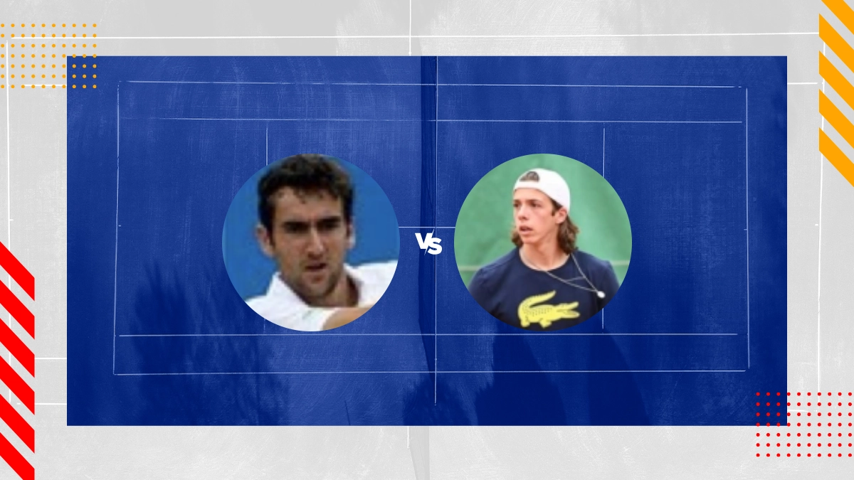 Marin Cilic vs Arthur Cazaux Prediction