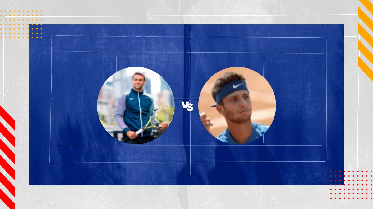 Pronostic Aleksandar Vukic vs Corentin Moutet