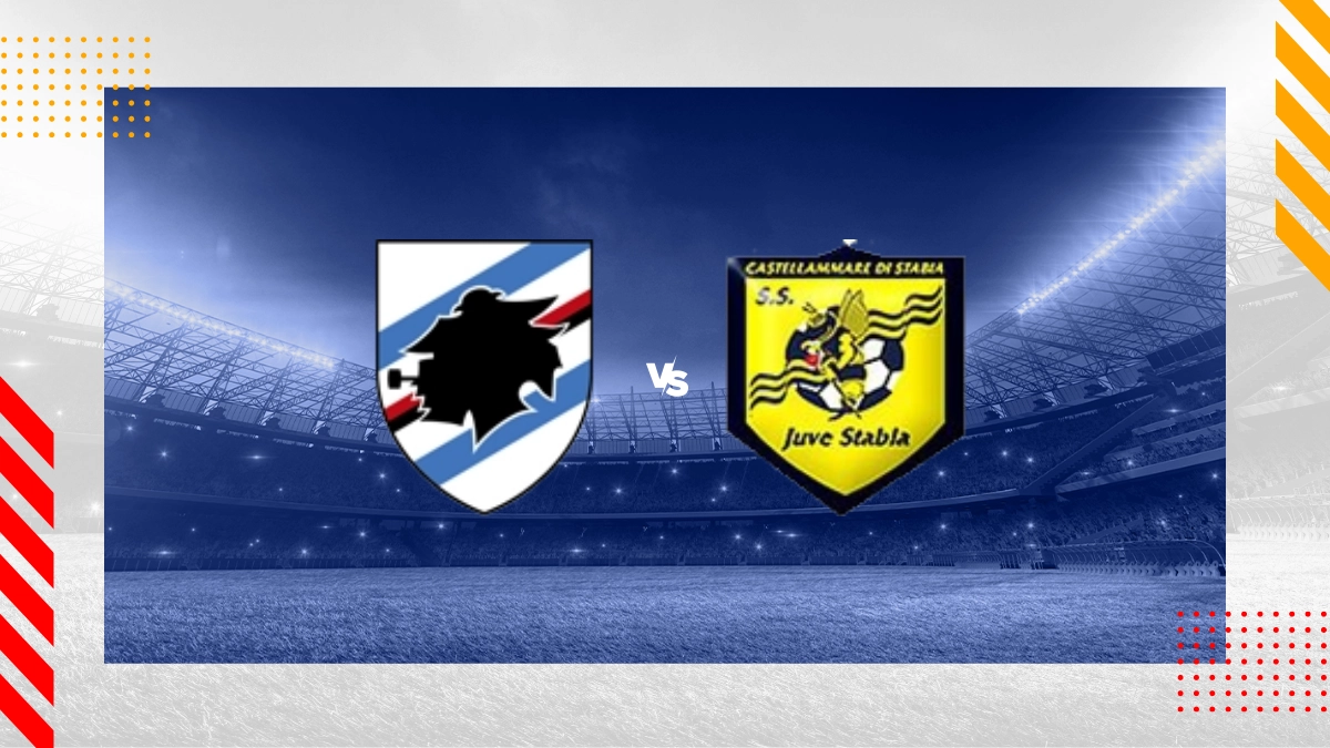 Pronostic Sampdoria Gênes vs Juve Stabia