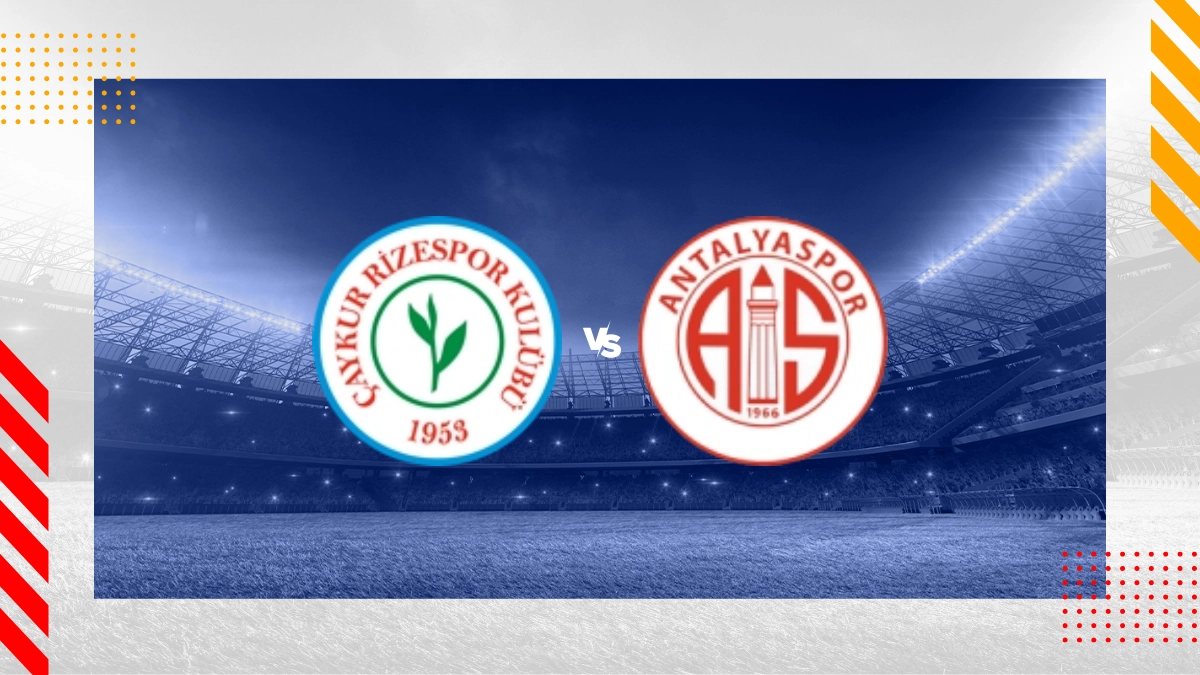 Caykur Rizespor vs Antalyaspor Prediction