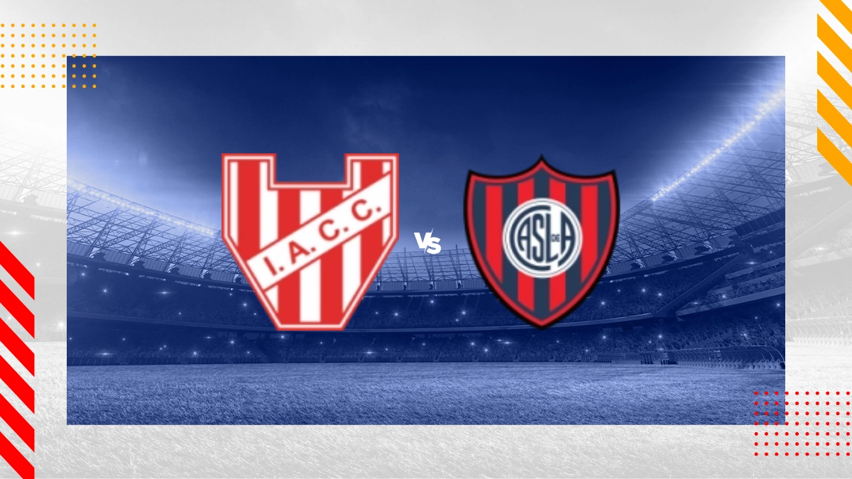 Pronóstico Instituto AC Córdoba vs CA San Lorenzo De Almagro