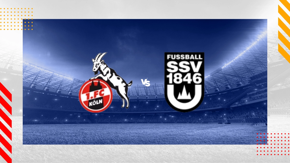 FC Köln vs. SSV Ulm 1846 Prognose