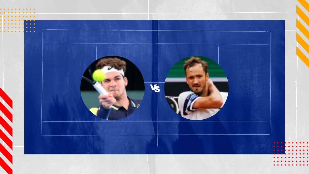 Pronostic Thiago Seyboth Wild vs Daniil Medvedev