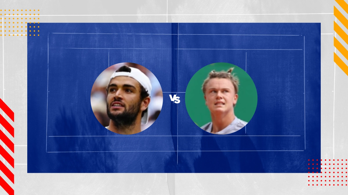 Matteo Berrettini vs Holger Rune Prediction