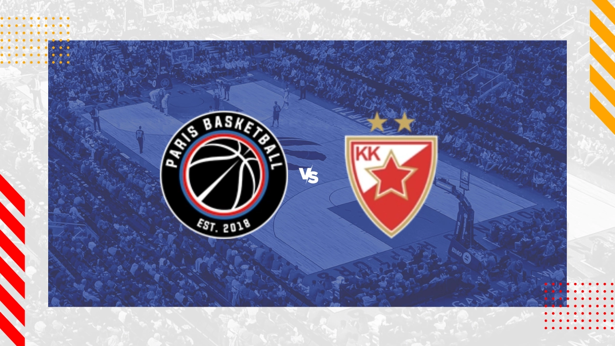 Pronostic Paris Basketball vs KK Crvena Zvezda Mts