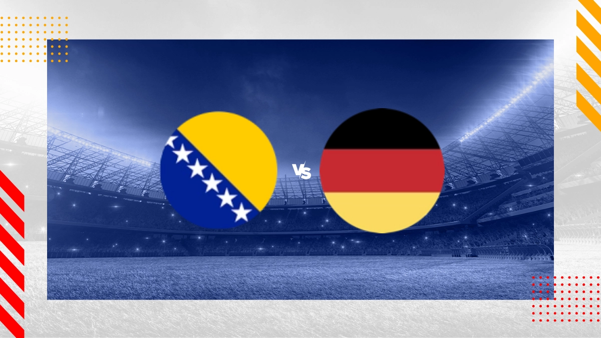 Pronostic Bosnie-Herzégovine vs Allemagne