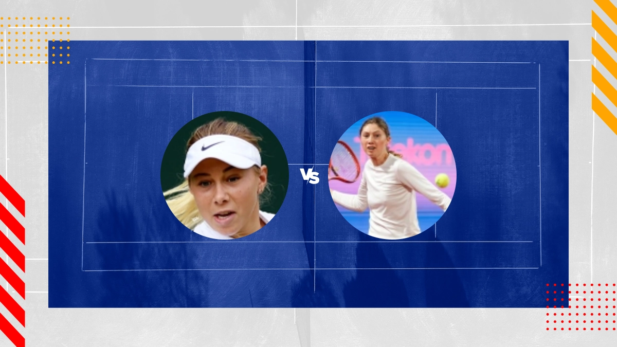 Amanda Anisimova vs Cristina Bucsa Prediction