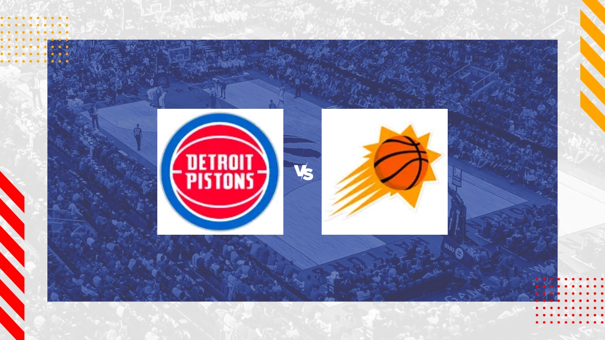 Pronóstico Detroit Pistons vs Phoenix Suns