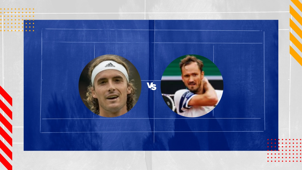 Pronostic Stefanos Tsitsipas vs Daniil Medvedev