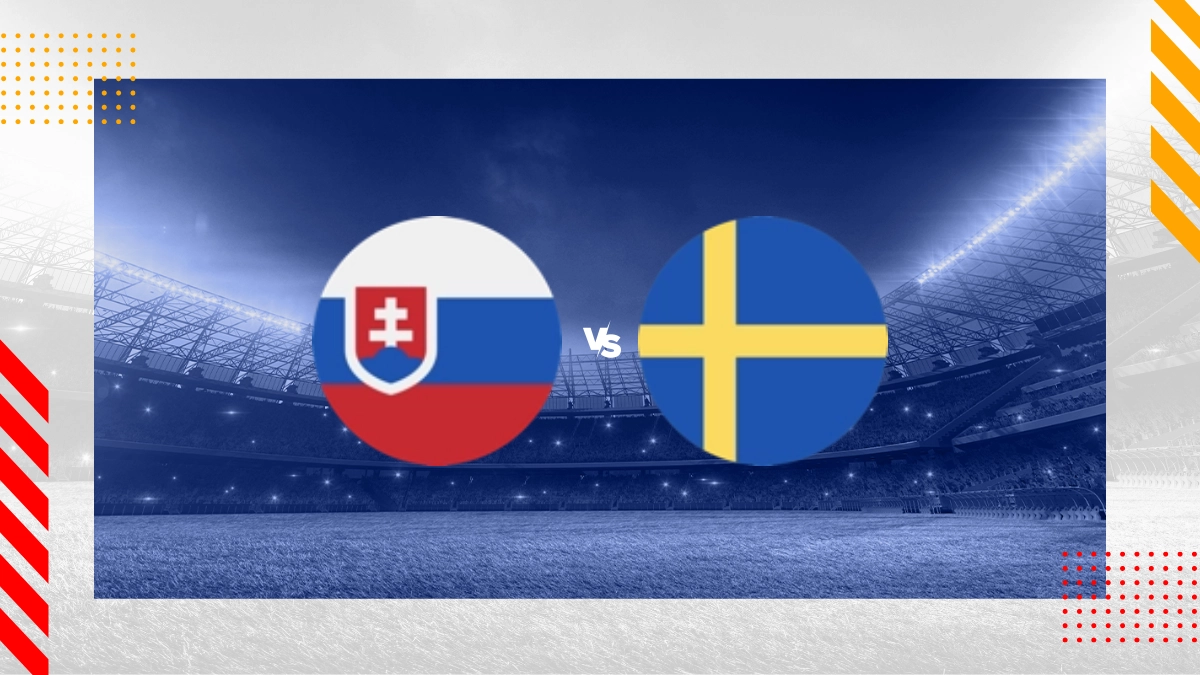 Pronóstico Eslovaquia vs Suecia