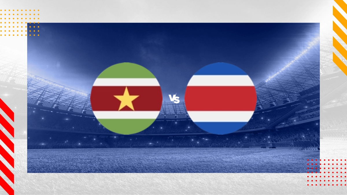 Palpite Suriname vs Costa Rica