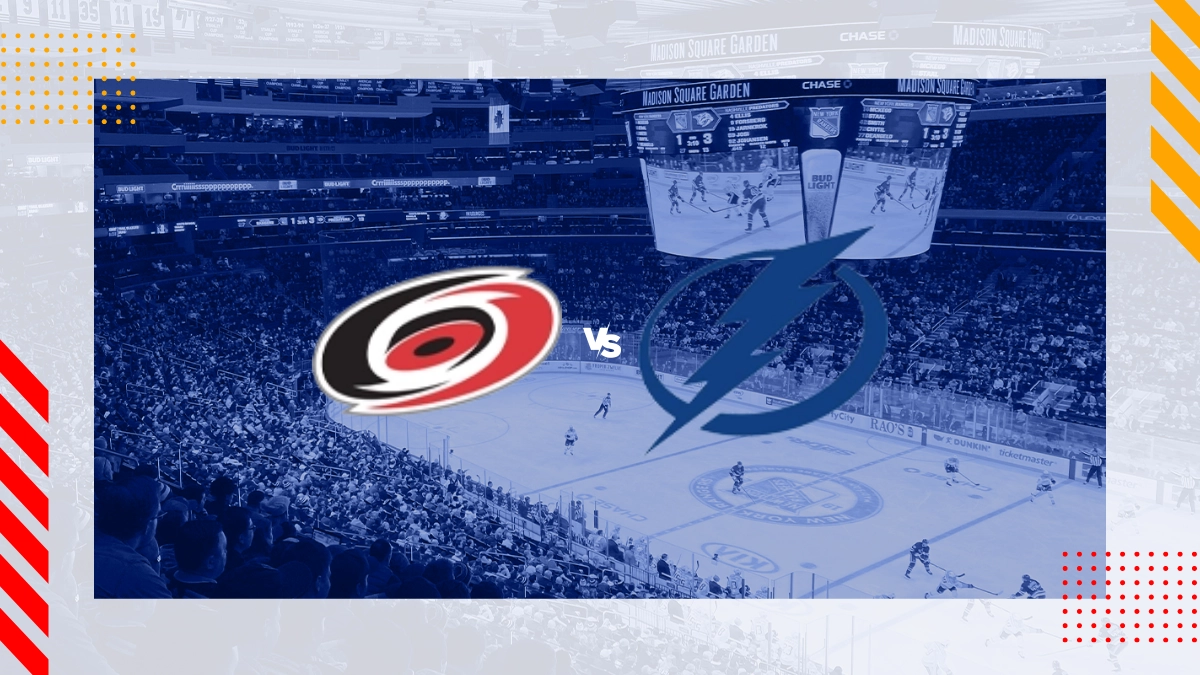 Pronóstico Carolina Hurricanes vs Tampa Bay Lightning