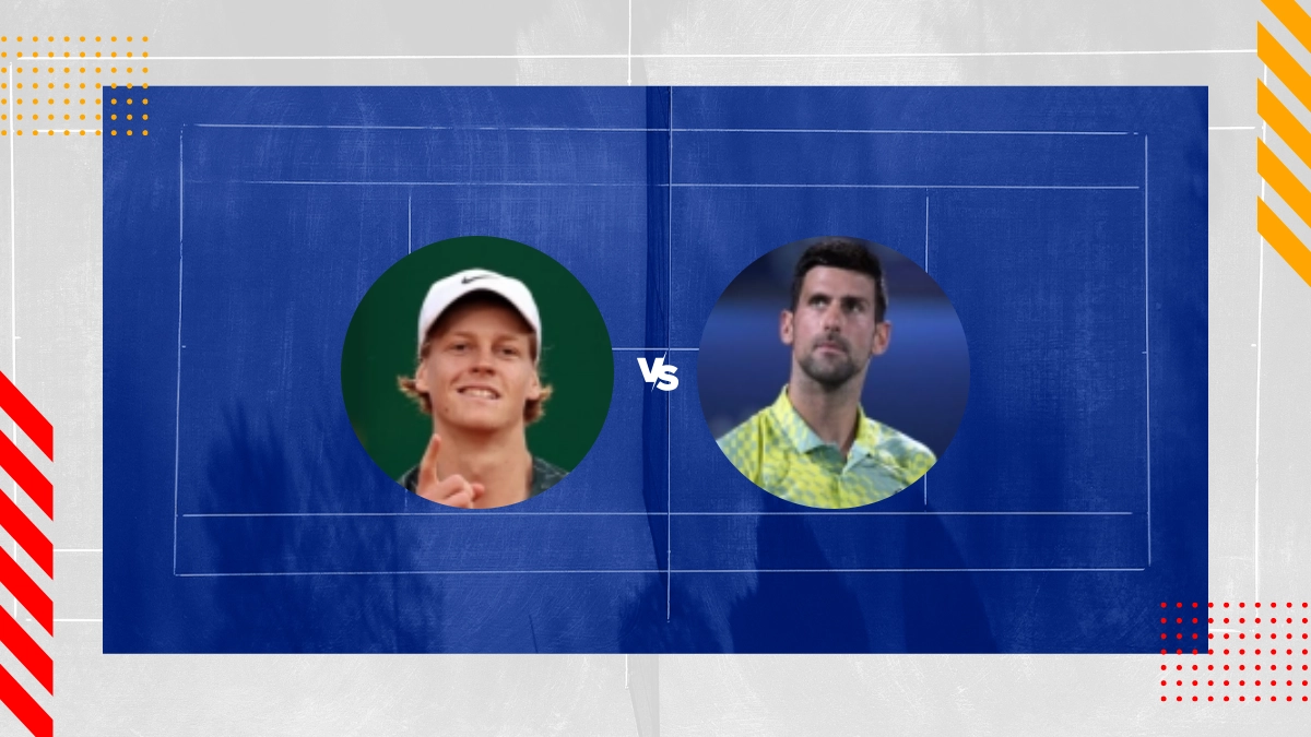 Pronóstico Jannik Sinner vs Novak Djokovic